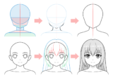 How to Draw an Anime Face (Structure & Proportions)